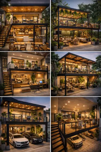 Mezannine Cafe Modern di Majalaya